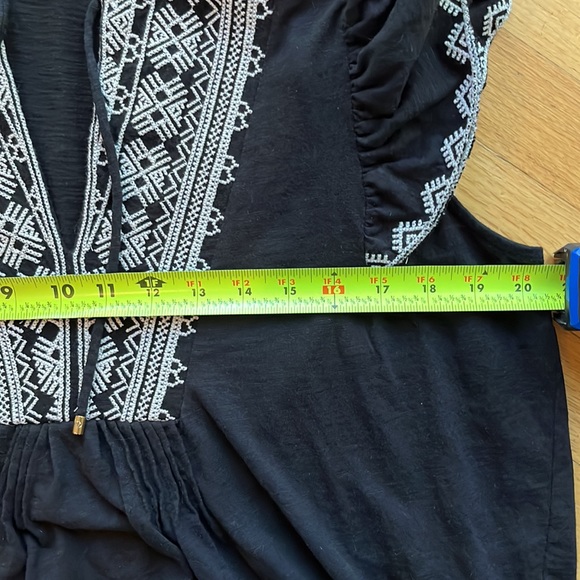 Lauren by Ralph Lauren black and white top - Picture 3 of 5